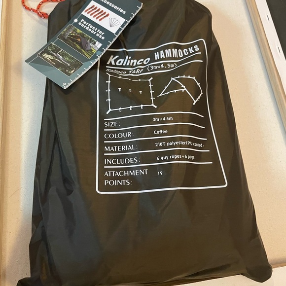 Kalinco tarp for tent or shelter multiuse - Picture 2 of 7